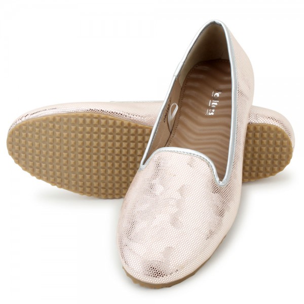 Rose Gold Comfort Slip-On Bellies